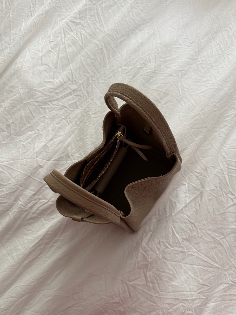 Medium Song Bag - Cream Apricot - Picture 4 of 10